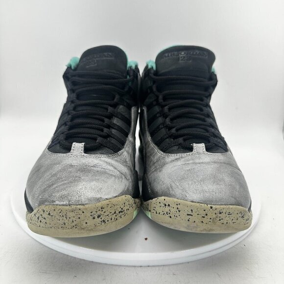 Nike Air Jordan 10 X Retro 30th Men Size 10.5 705178-045 Lady Liberty Grey Shoes - Picture 2 of 14
